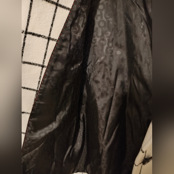 HUGO BOSS Women's Windowpane Check Blazer Size 10 NEW - Picture 7 of 8